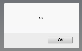 Successful cross-site scripting vulnerability