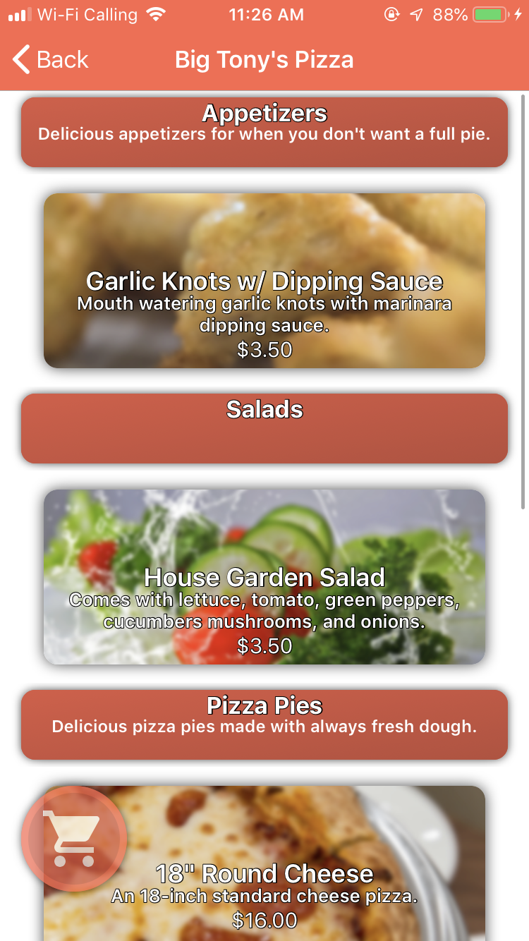 Nexus Food Delivery screenshot 3.